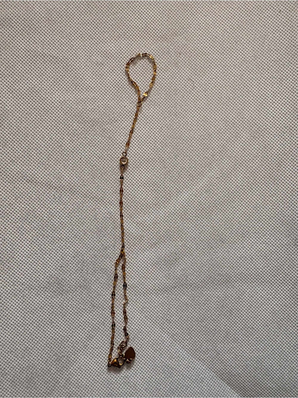 Delicate Gold Tone Women's Necklace - Minimal Layered Pendant